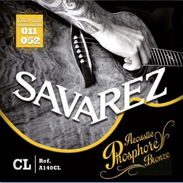 Savarez 民謠吉他弦 A140CL 11 52 磷青銅 紅銅 法國品牌【黃石樂器】