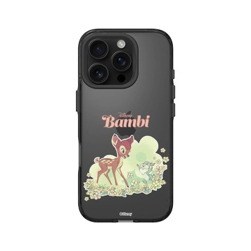 iPhone 16 Pro Clear 酷墨灰 - 迪士尼-經典系列 Disney Classics - 小鹿斑比與桑普
