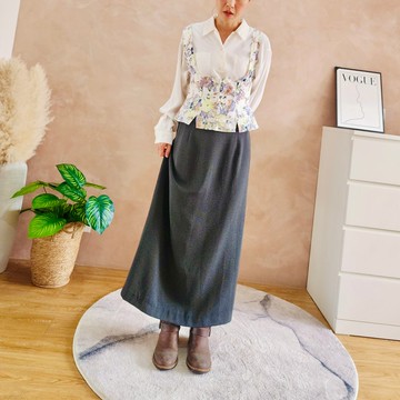 西裝長裙【台灣古董衣】永續是最奢華的精品