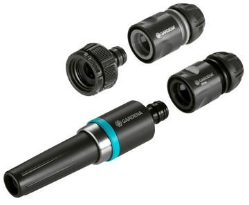 【GARDENA 景觀園藝】 EcoLine便利噴槍接頭組 13mm 18900