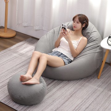 懶人沙發休閑陽臺小沙發單人臥室榻榻米創意凳子小戶型豆袋懶人椅