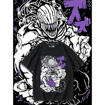 咒術回戰動漫周邊乙骨憂太短袖t恤純愛戰神里香聯名二次元男半袖