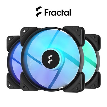 【Fractal Design】14公分 RGB散熱風扇 黑 -三入裝