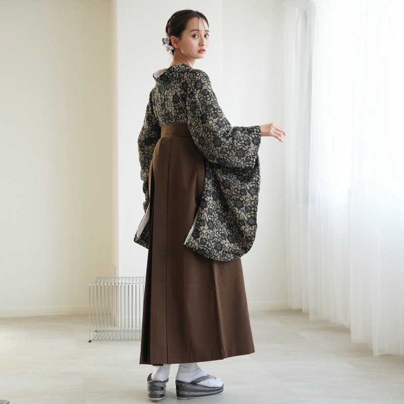 袴 レンタル 卒業式 2尺袖着物 袴 17点セット ニコアンティーク 袴 レンタル 卒業式 2尺袖着物 袴 17点セット ニコアンティーク
