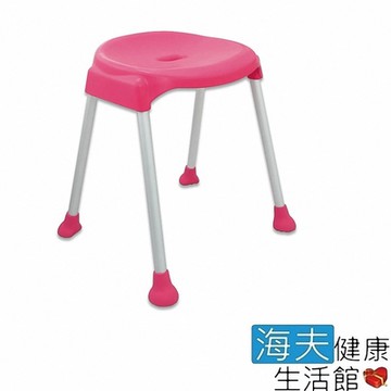 海夫健康生活館 日本 寬敞舒適 簡約時尚座椅 沐浴椅 粉紅色 HEFR-65