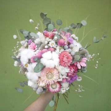 未完待續 | 專屬訂製區 客製化 乾燥花 捧花 手拿花 歐美系 鄉村風 禮物 送禮 新娘 伴娘 婚攝 外拍 婚禮 造型 wedding bouquet 孕婦寫真 閨蜜婚紗