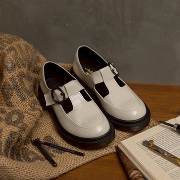 【英倫Dr.馬汀】倫敦女孩的約定 馬汀瑪麗珍　奶油白鑽色