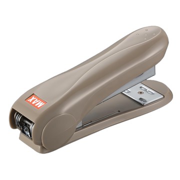 MAX 美克司 新型釘書機 HD-50R 人體工學設計 附除針器  米色  1個