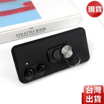 Asus Zenfone10手機殼支架外殼 華碩Zenfone9/8/7保護套軟膠全包邊創意保護殼防摔殼