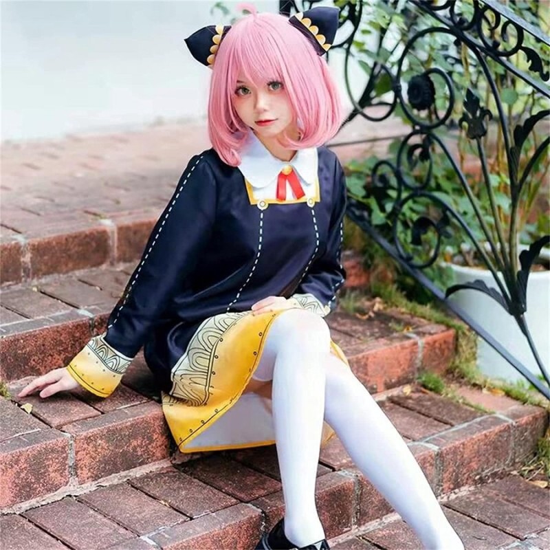 アーニャ・フォージャーコスプレ衣装 ウイッグ付き スパイファミリー コスチューム 可愛い Cosplay制服 仮装 変装 セット クリスマス 通販  LINEポイント最大GET | LINEショッピング