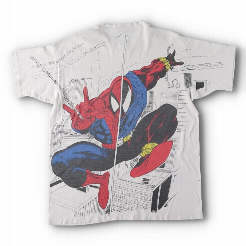 fruit of the loom スパイダーマン ヴィンテージtシャツ 90s