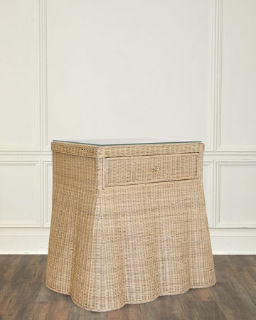 Giselle Rattan Side Table