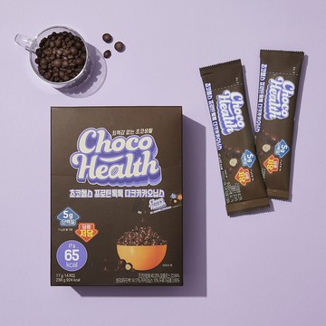 ChocoHealth Protein Tok Tok Dark Cacao Nibs 17g 14 Packs