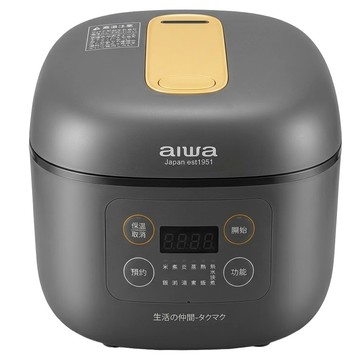 aiwa 愛華 微電腦多功能電子鍋 8人份  RC-8  黑色