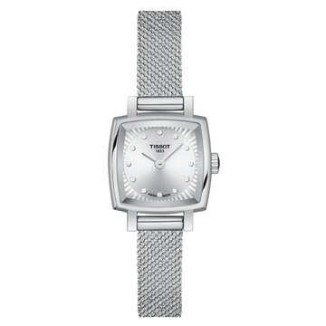 TISSOT 官方授權 LOVELY 典雅方形時尚腕錶 錶 手錶 送禮 T0581091103600 / T058.109.11.036.00