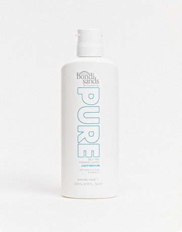 Bondi Sands Pure Self Tan foaming Light/Medium 200ml-Clear