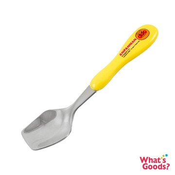 兒童專用 麵包超人造型不鏽鋼湯匙/餐匙(黃色)
