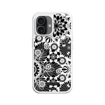 iPhone 17 SolidX 白 - Catalina Estrada - Floral Monochrome