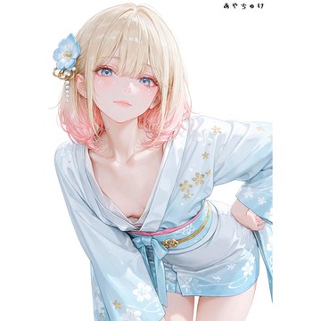 【12月新品】07-109-0107 人物貼紙 性感和服女孩