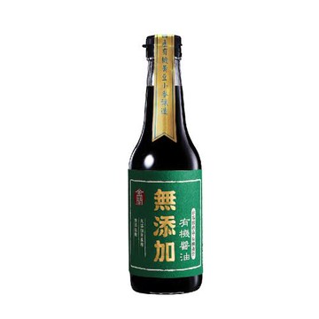 【金蘭食品】無添加有機醬油500ml