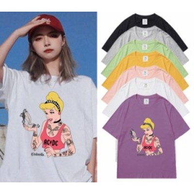 最新作】90 H&M ディズニープリンセス シンデレラ フレンチ袖Tシャツ