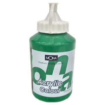 MONA 蒙納 壓克力顏料 500ml 色彩飽和 延展性及鮮豔度良好  1色
