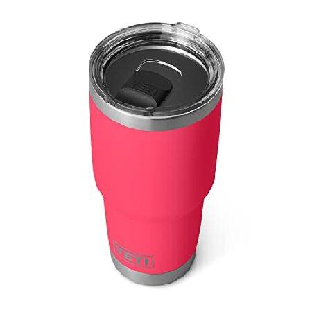 YETI Rambler 30 oz Tumbler, Stainless Steel, Vacuum Insulated with MagSlider Lid, Bimini Pink