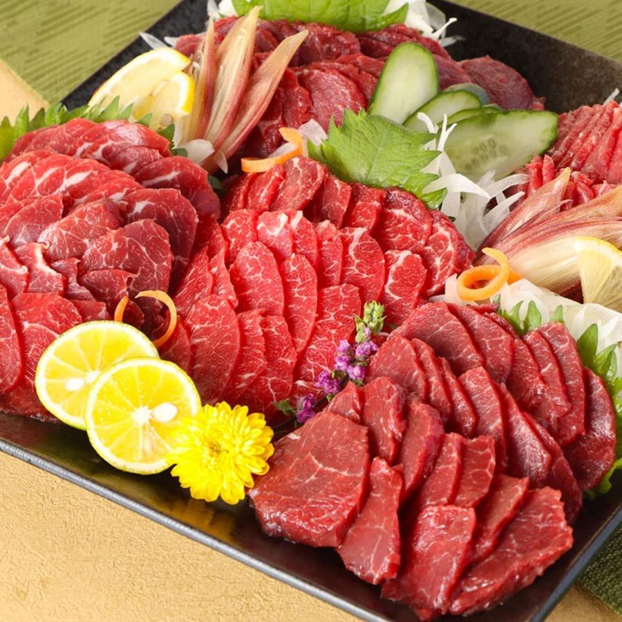 国産 馬刺し 赤身 ブロック肉 10人前 500g  熊本  おつまみ 厳選 馬肉 ばさし あかみ