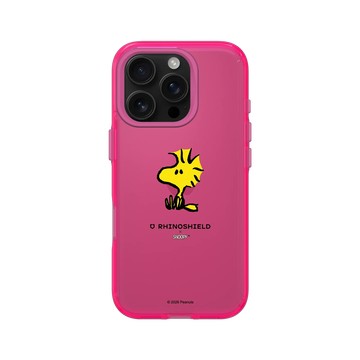 iPhone 16 Pro Clear 粉漾桃 - 史努比 Snoopy - 經典-Woodstock胡士托