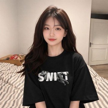 【現貨！當天出貨】韓系短袖 100%純棉衣服 女生上衣 大尺碼女裝 oversize t恤 潮流百搭短t 新款韓版棉t