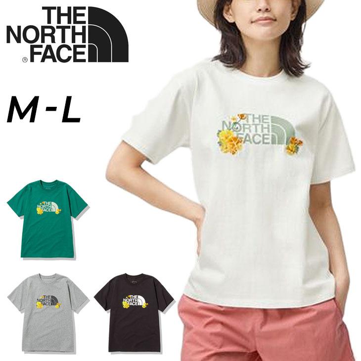 半袖 Tシャツ レディース ノースフェイス THE NORTH FACE/アウトドアウェア UVカット フラワー 刺繍 キャンプ カジュアル 女性  トップス かわいい /NTW32247 | LINEショッピング