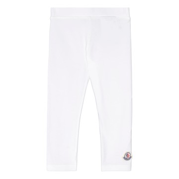 Moncler Enfant Kids 嬰幼兒白色內搭褲