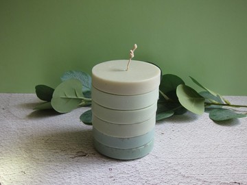 【訂製 】植香色階蠟燭-檸檬香蜂草