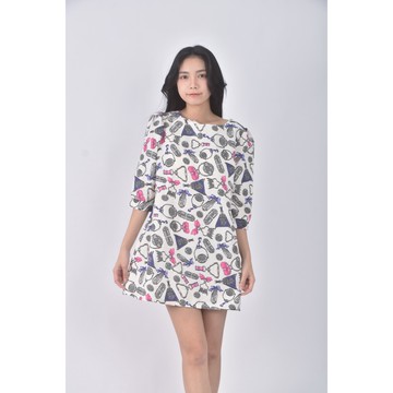 (S) jissl質感藍色洋裝二手衣