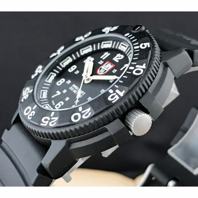 ルミノックス LUMINOX ネイビーシールズ 3000シリーズ 3900 V3 中古 クオーツ メンズ腕時計 カーボン ラバー |  LINEショッピング