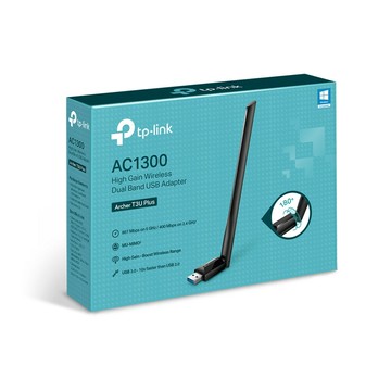 現貨 TP-LINK 高增益雙頻 USB 無線網卡 Archer T3U Plus /組 AC1300｜領券最高折$220