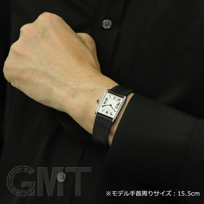 カルティエ タンクルイカルティエ LM ホワイトゴールド PARIS CARTIER 中古メンズ 腕時計 送料無料 | LINEショッピング