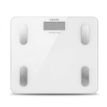 Kinyo 藍牙健康管理體重計  DS6589  1個  白色
