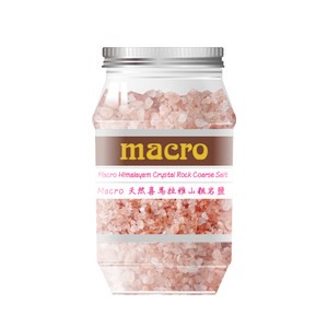 Macro天然喜馬拉雅山粗岩鹽 450g