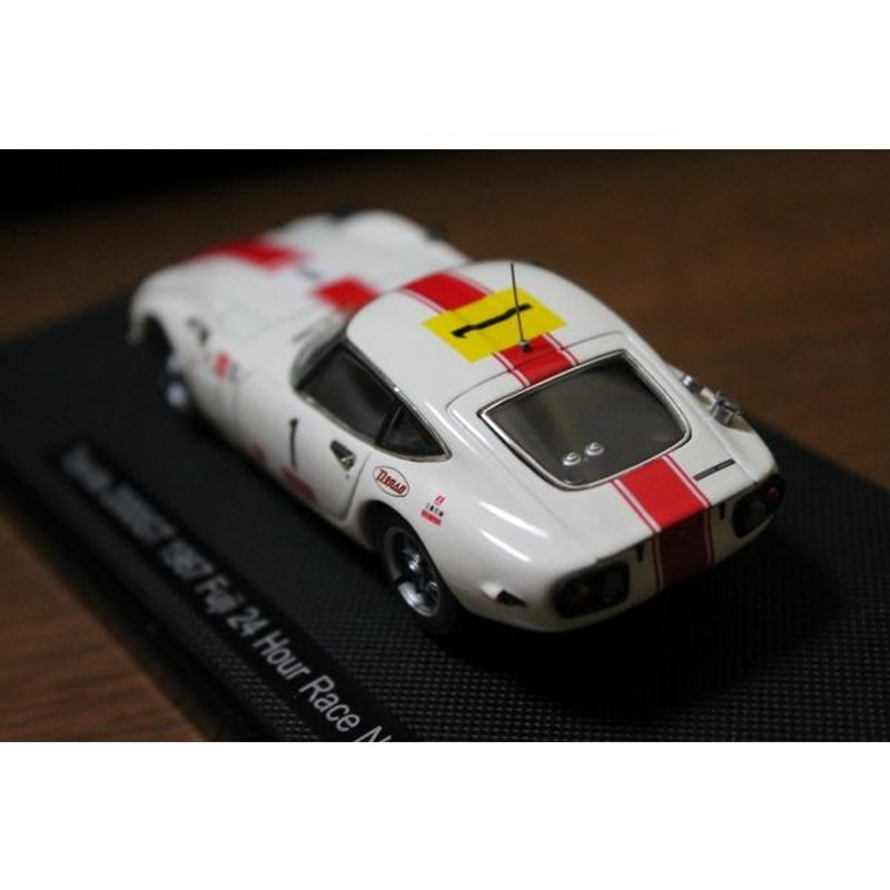 EBBRO 1/43 トヨタ 2000GT 1967 富士24時間レース ＃1 ホワイト/レッド