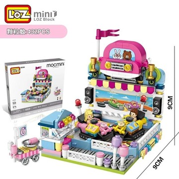 樂高 其他/周邊 LOZ微型積木碰碰車