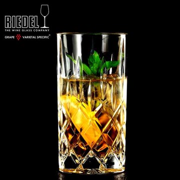 奧地利riedel進口水晶杯家用刻花水杯茶杯果汁杯啤酒杯多功能杯