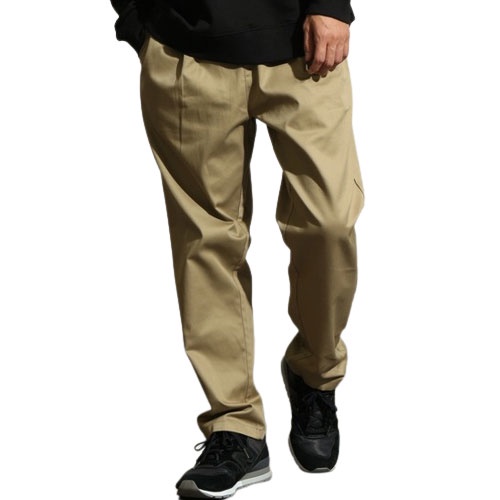 【DICKIES】日本限定 2478-2200 T/C TWILL CHEF PANTS 錐形長褲 廚師褲 (卡其色)