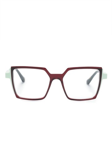 Etnia Barcelona - Medinaceli square-frame glasses - unisex - Acetate - 52 - Green