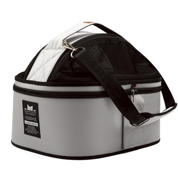 pariscat 寵物都市圓頂外出提籠  1個  44 x 34 x 27 cm  灰色