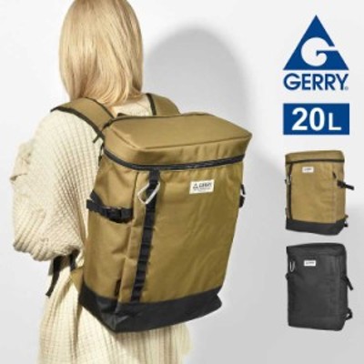 リュック メンズ レディース GERRY 撥水リュックサック ボックス ...