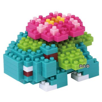 《Nanoblock 迷你積木》寶可夢 NBPM - 018 妙蛙花 東喬精品百貨
