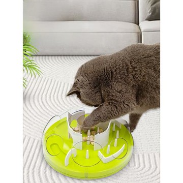 貓咪漏食玩具狗狗慢食自嗨解悶貓糧藏食碗消耗精力逗貓寵物喂食器
