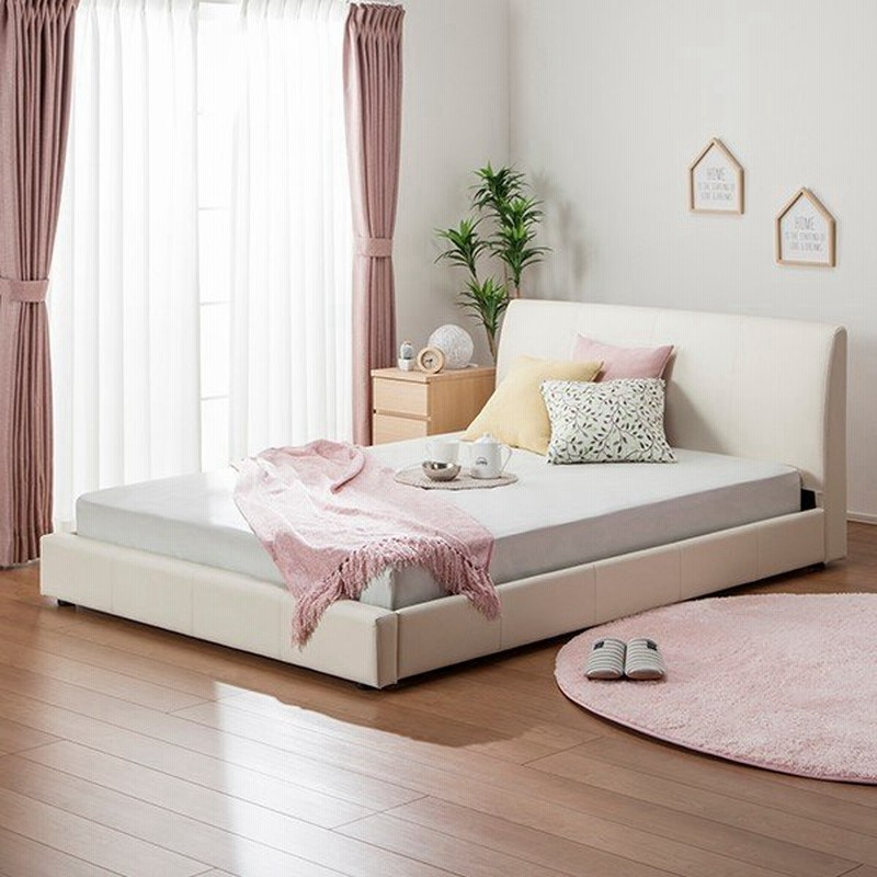 ニトリ ベッドフレーム バッソ ローベッド