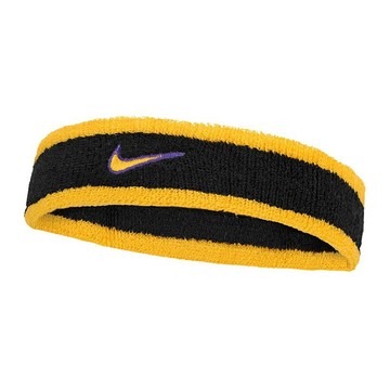 NIKE SWOOSH CLASSIC 運動 頭帶 黃黑色 N1012407009OS [台灣現貨]